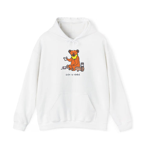 Grateful Dead - Life is dead. Snackin' Bear Grateful Dead Unisex Hoodie - StealieShop